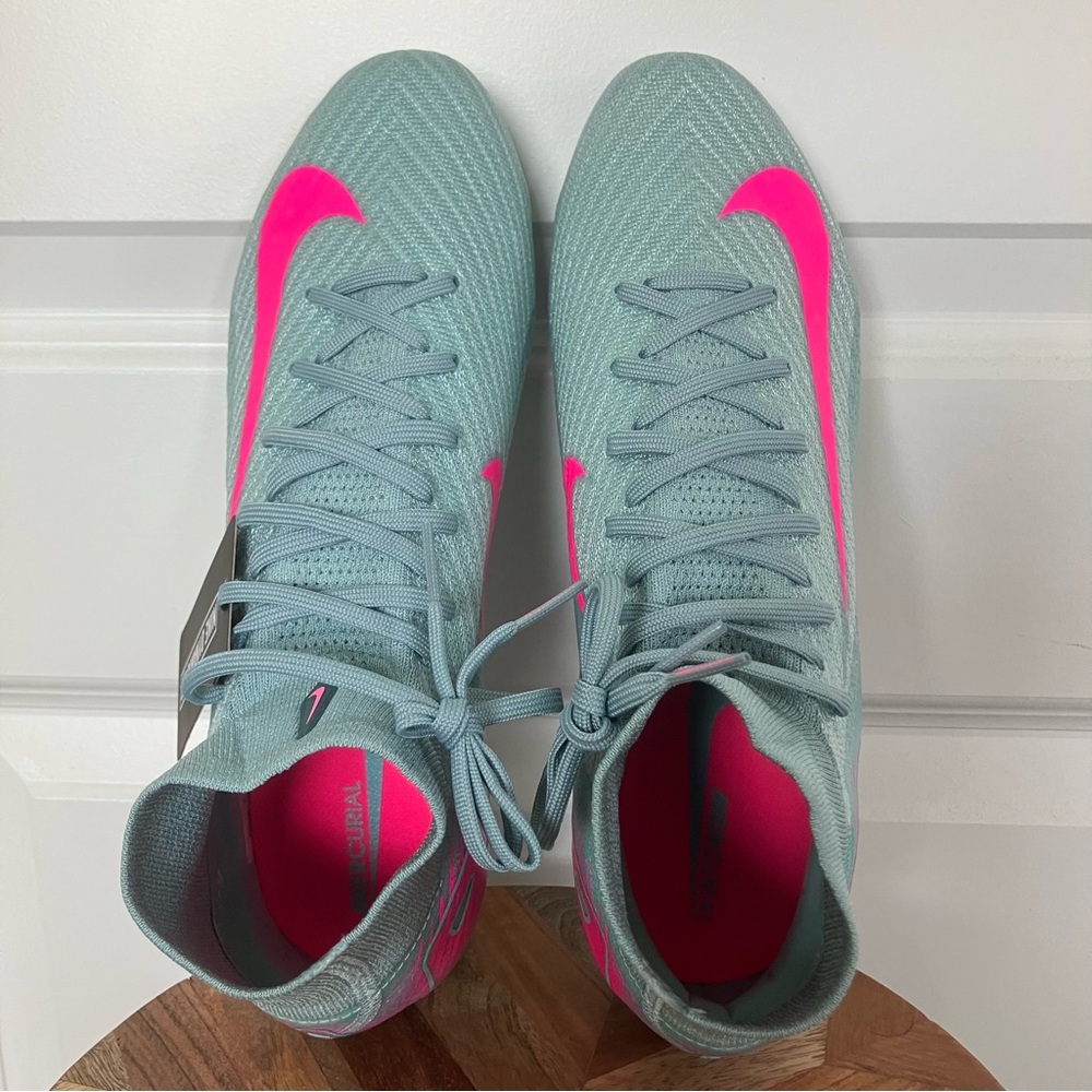 NEW Nike Zoom Mercurial Superfly 10 Elite FG Mens 8.5 W10 Cleats 2026-3e1 - Picture 5 of 7